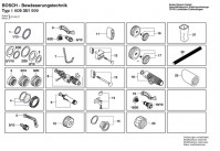 Bosch 1 609 351 020 ---- Parts Set Spare Parts